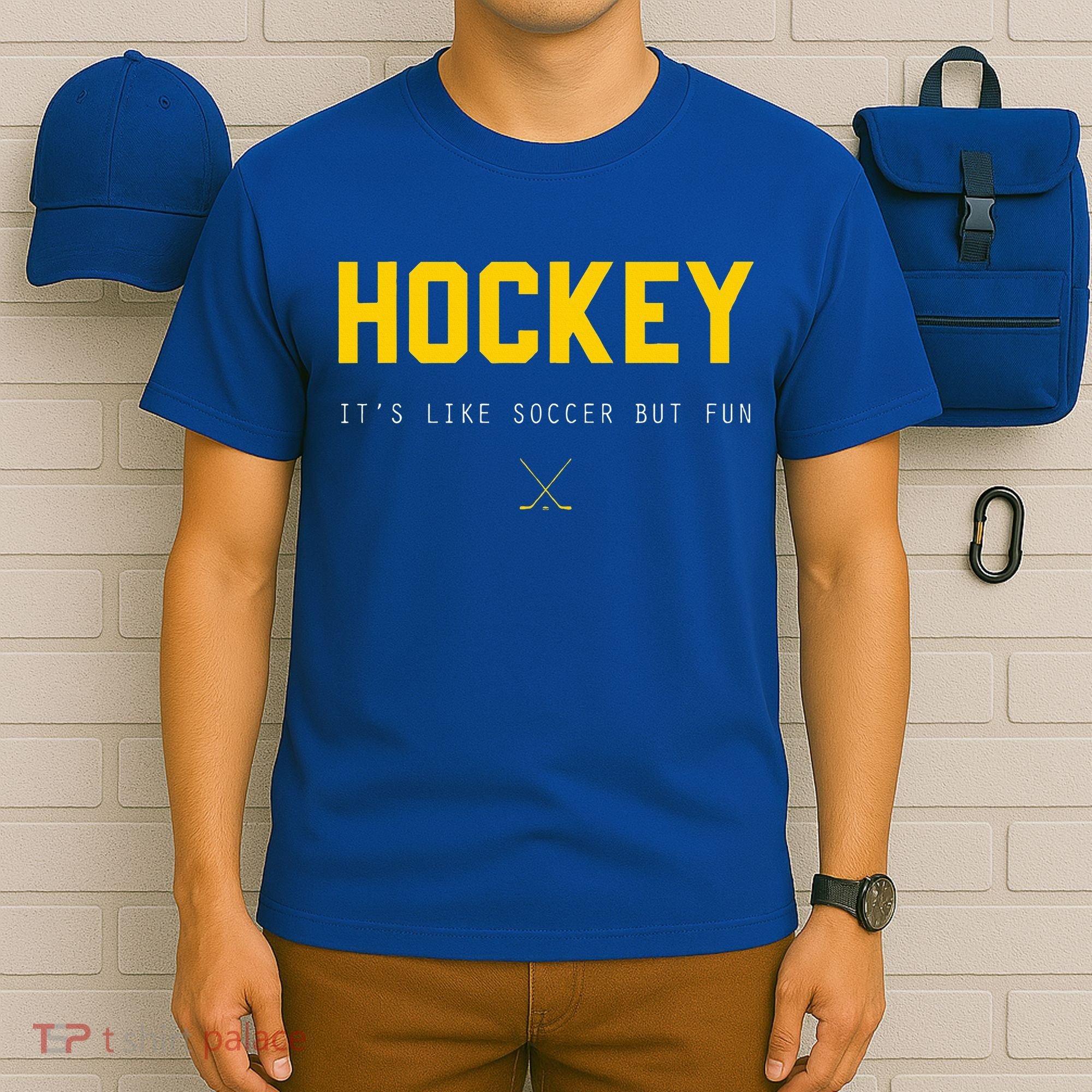 Hockey ItS Like Soccer But Fun T-Shirt