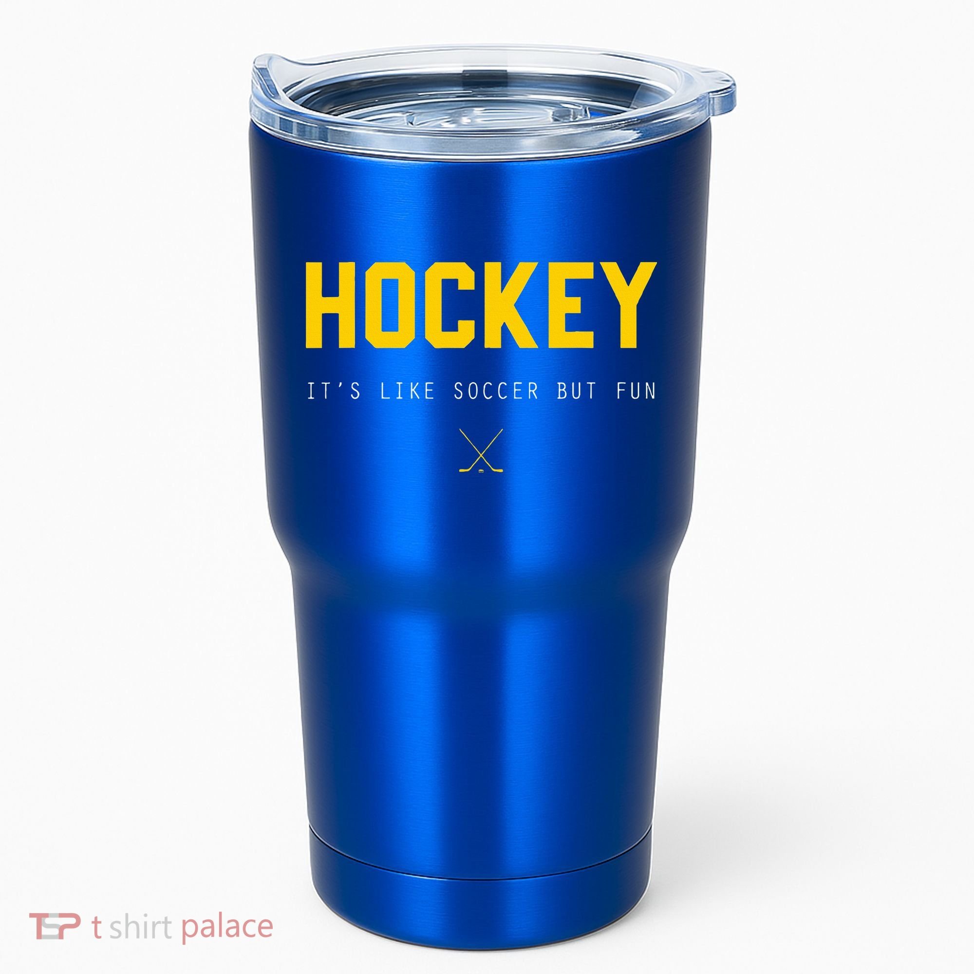 Hockey ItS Like Soccer But Fun Tumbler