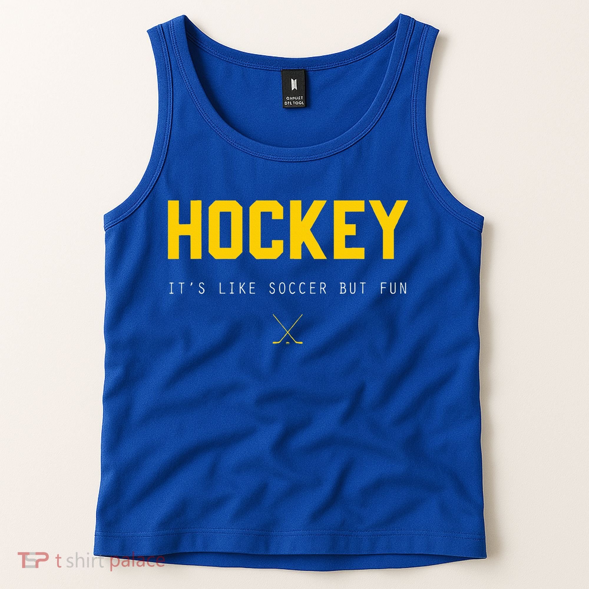 Hockey ItS Like Soccer But Fun Tank Top