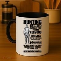 Hunting Is Like Sex Coffee Mug thumb 4