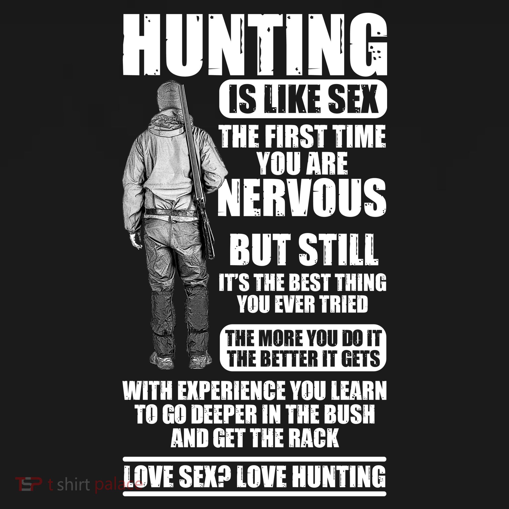 Hunting Is Like Sex Women's Hoodie