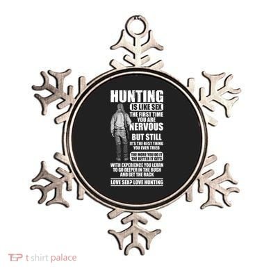 Hunting Is Like Sex Ornament