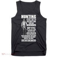 Hunting Is Like Sex Tank Top thumb 0