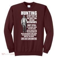Hunting Is Like Sex Sweatshirt thumb 0