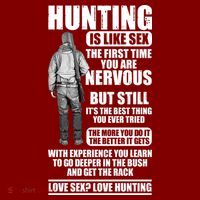 Hunting Is Like Sex Visor thumb 3
