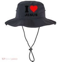 Heart I Love Jesus Bucket Hat thumb 0