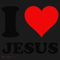 Heart I Love Jesus Women's Hoodie thumb 2