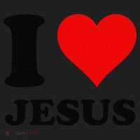 Heart I Love Jesus Hat thumb 2