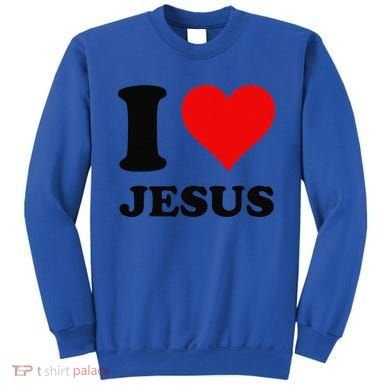 Heart I Love Jesus Sweatshirt