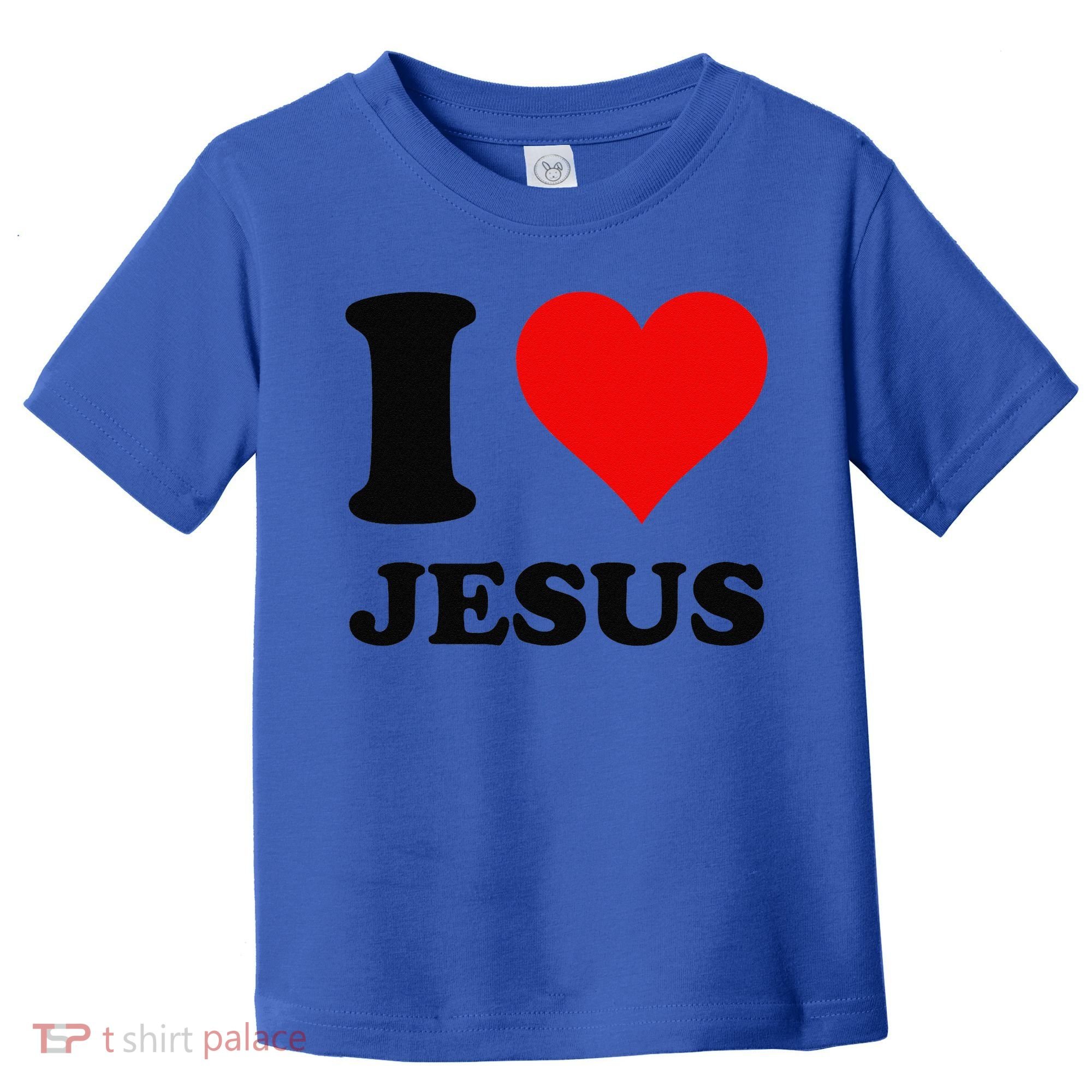 Heart I Love Jesus Toddler T-Shirt
