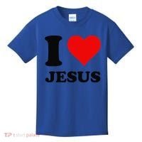 Heart I Love Jesus Kids T-Shirt thumb 0