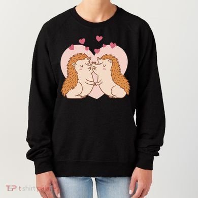 Hedgehogs In Love Women's Sweatshirt