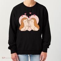 Hedgehogs In Love Women's Sweatshirt thumb 0