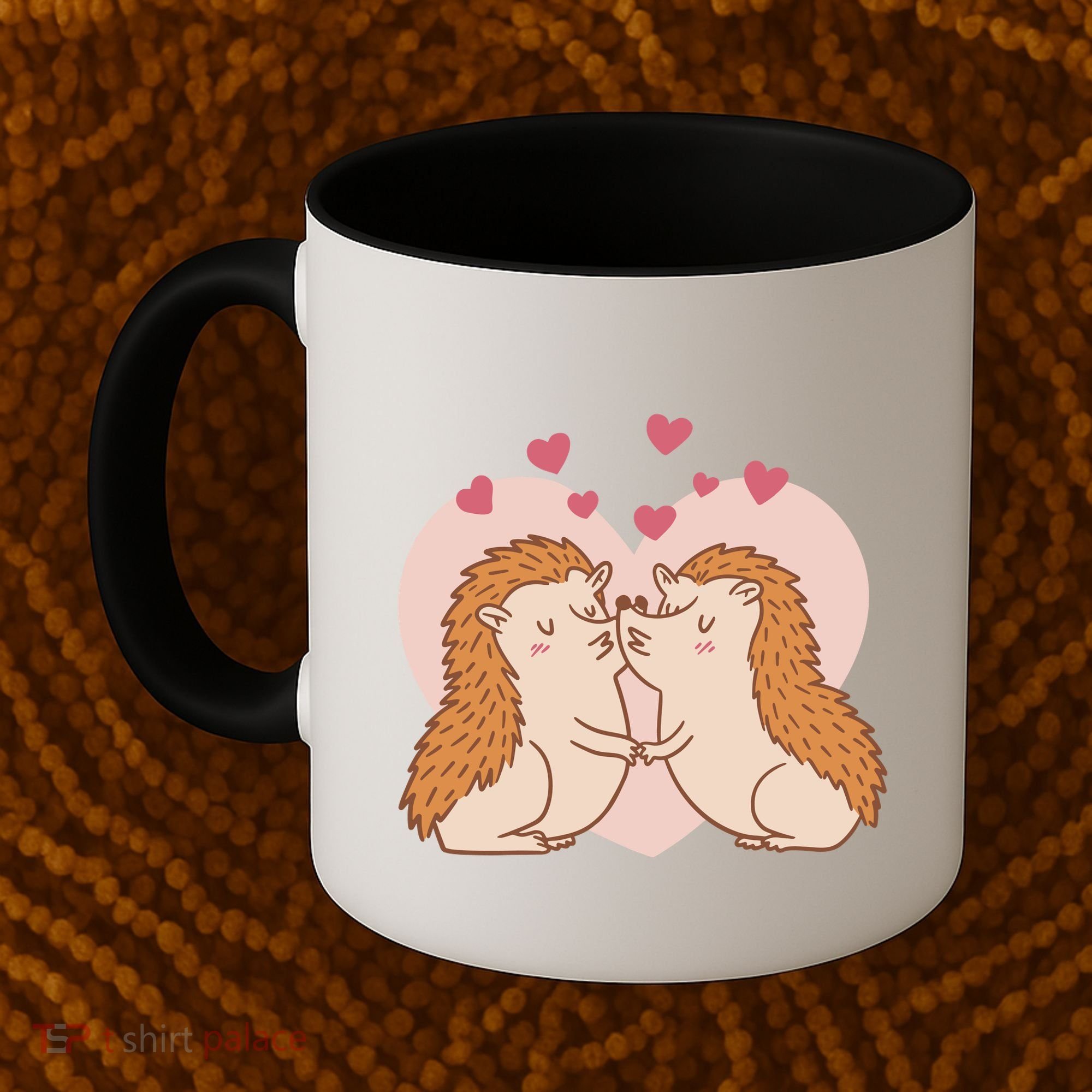 Hedgehogs In Love Coffee Mug