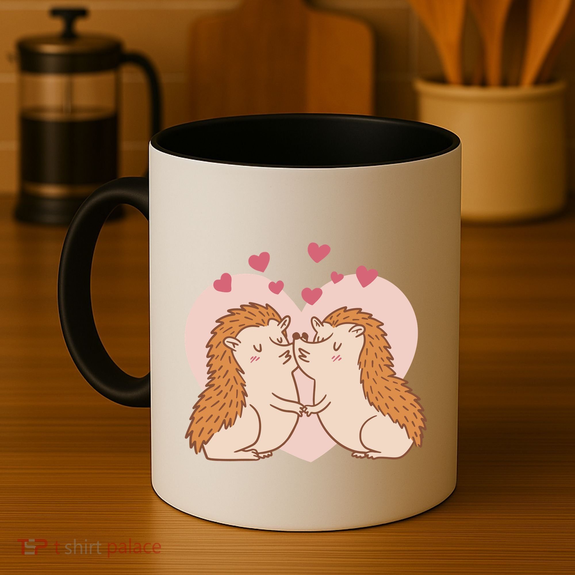 Hedgehogs In Love Coffee Mug
