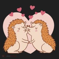 Hedgehogs In Love Beanie thumb 2