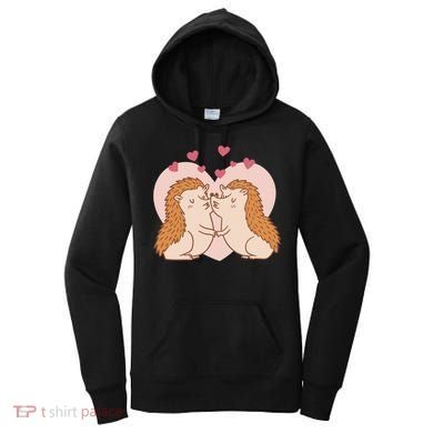 Hedgehogs In Love Women's Hoodie