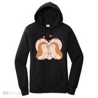 Hedgehogs In Love Women's Hoodie thumb 0
