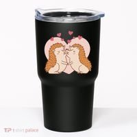 Hedgehogs In Love Tumbler thumb 0