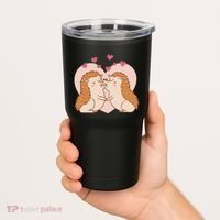Hedgehogs In Love Tumbler thumb 2