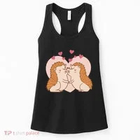 Hedgehogs In Love Women's Tank Top thumb 0
