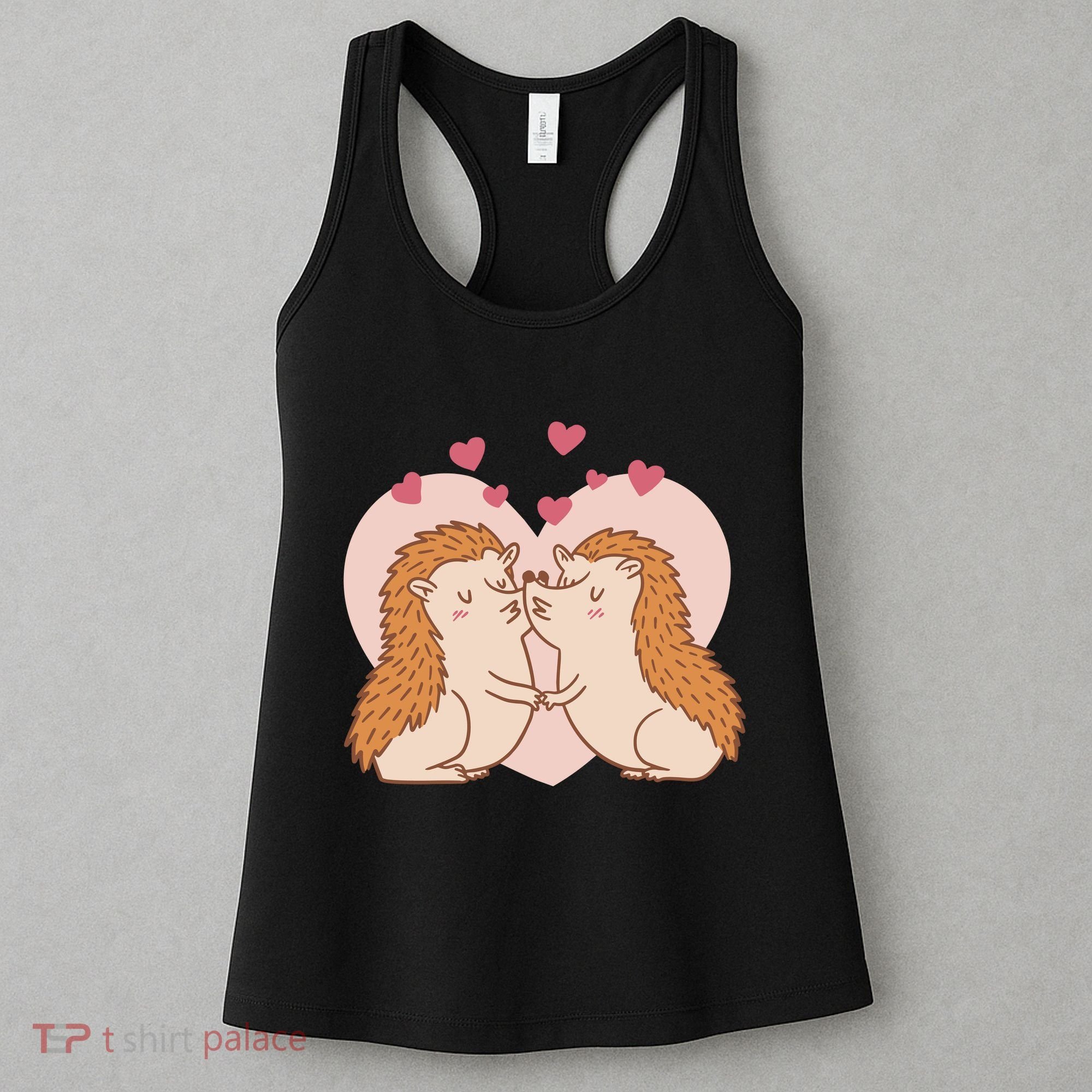 Hedgehogs In Love Women's Tank Top