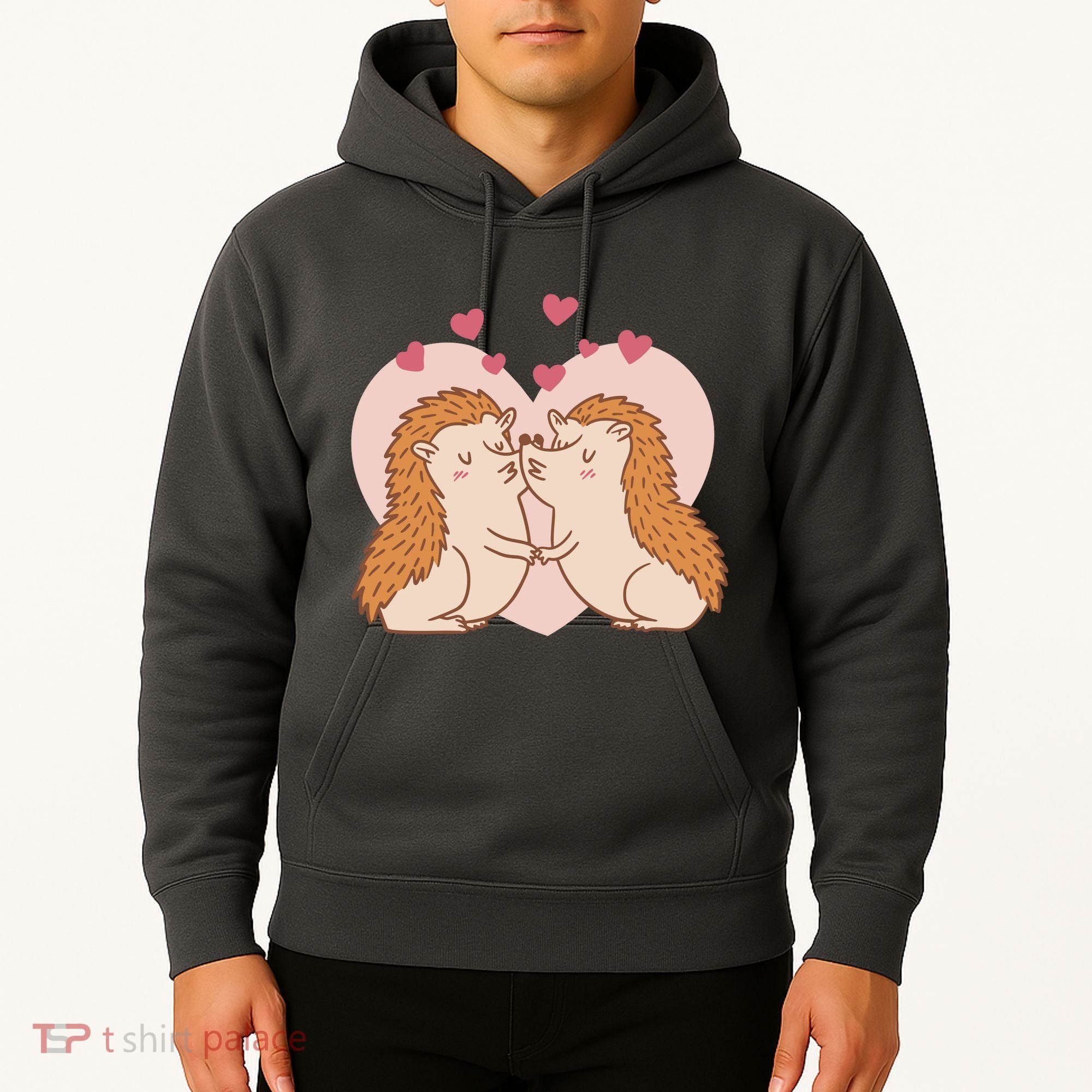 Hedgehogs In Love Hoodie