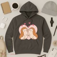 Hedgehogs In Love Hoodie thumb 3