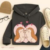 Hedgehogs In Love Hoodie thumb 4