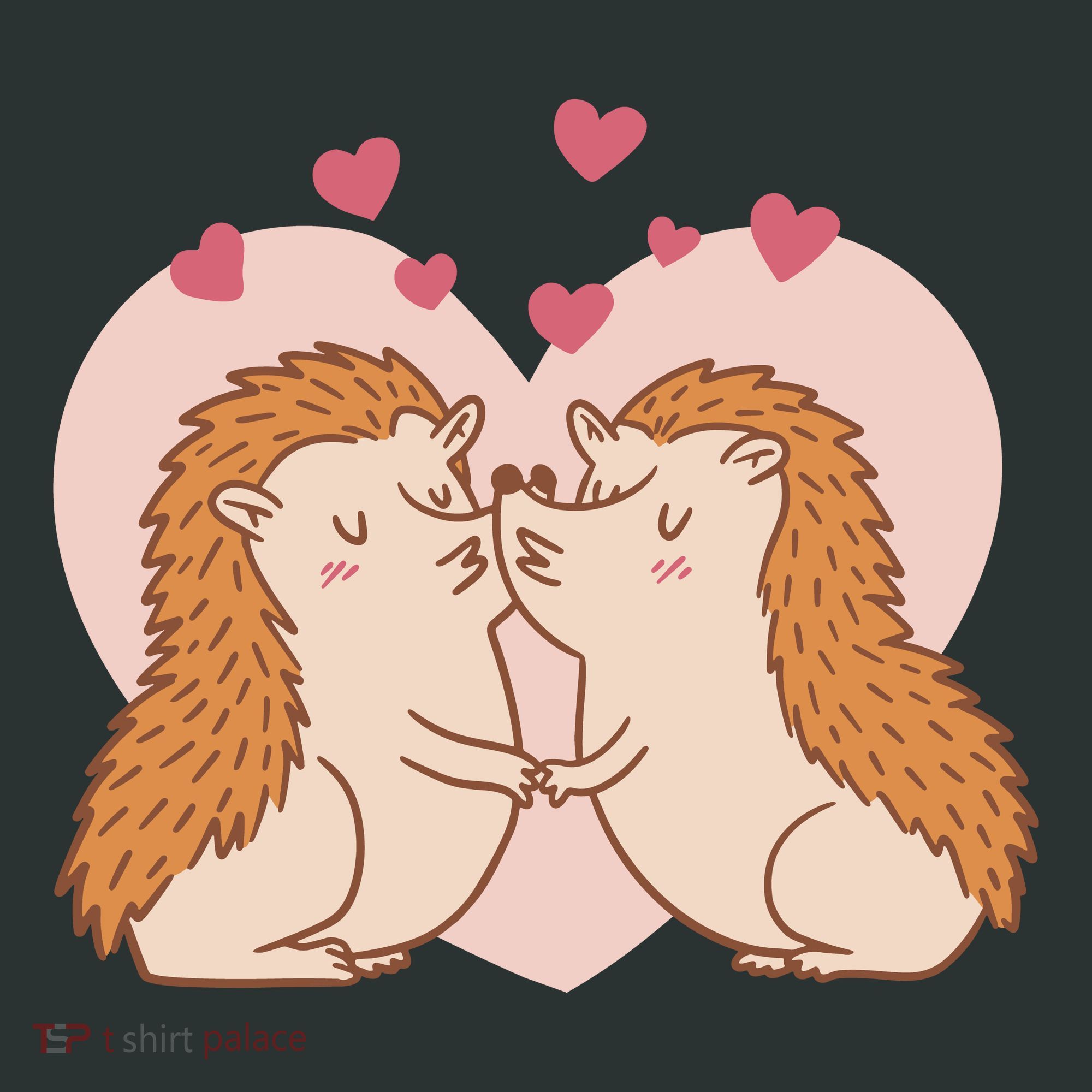 Hedgehogs In Love Hoodie