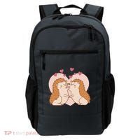 Hedgehogs In Love Backpack thumb 0