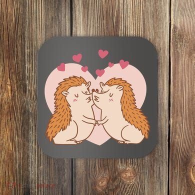 Hedgehogs In Love Coaster