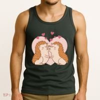 Hedgehogs In Love Tank Top thumb 3