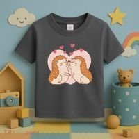 Hedgehogs In Love Toddler T-Shirt thumb 3