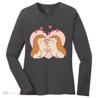 Hedgehogs In Love Women's Long Sleeve Shirt thumb 0