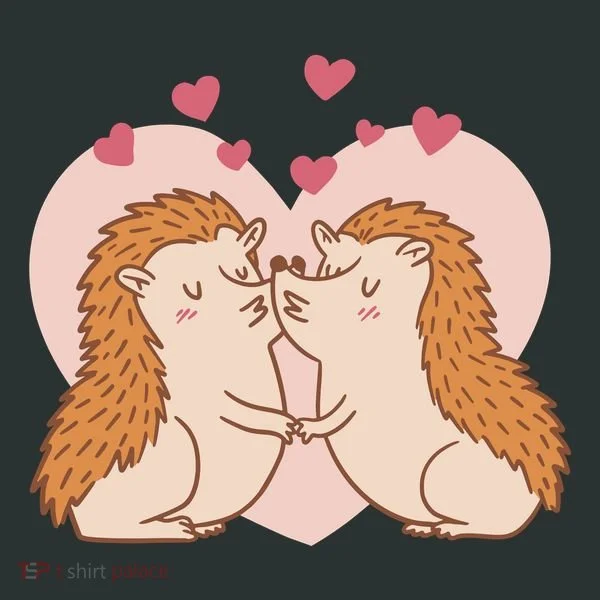 Hedgehogs In Love Women's Long Sleeve Shirt