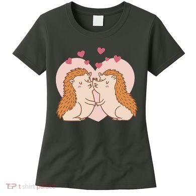 Hedgehogs In Love Women's T-Shirt