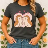 Hedgehogs In Love Women's T-Shirt thumb 2
