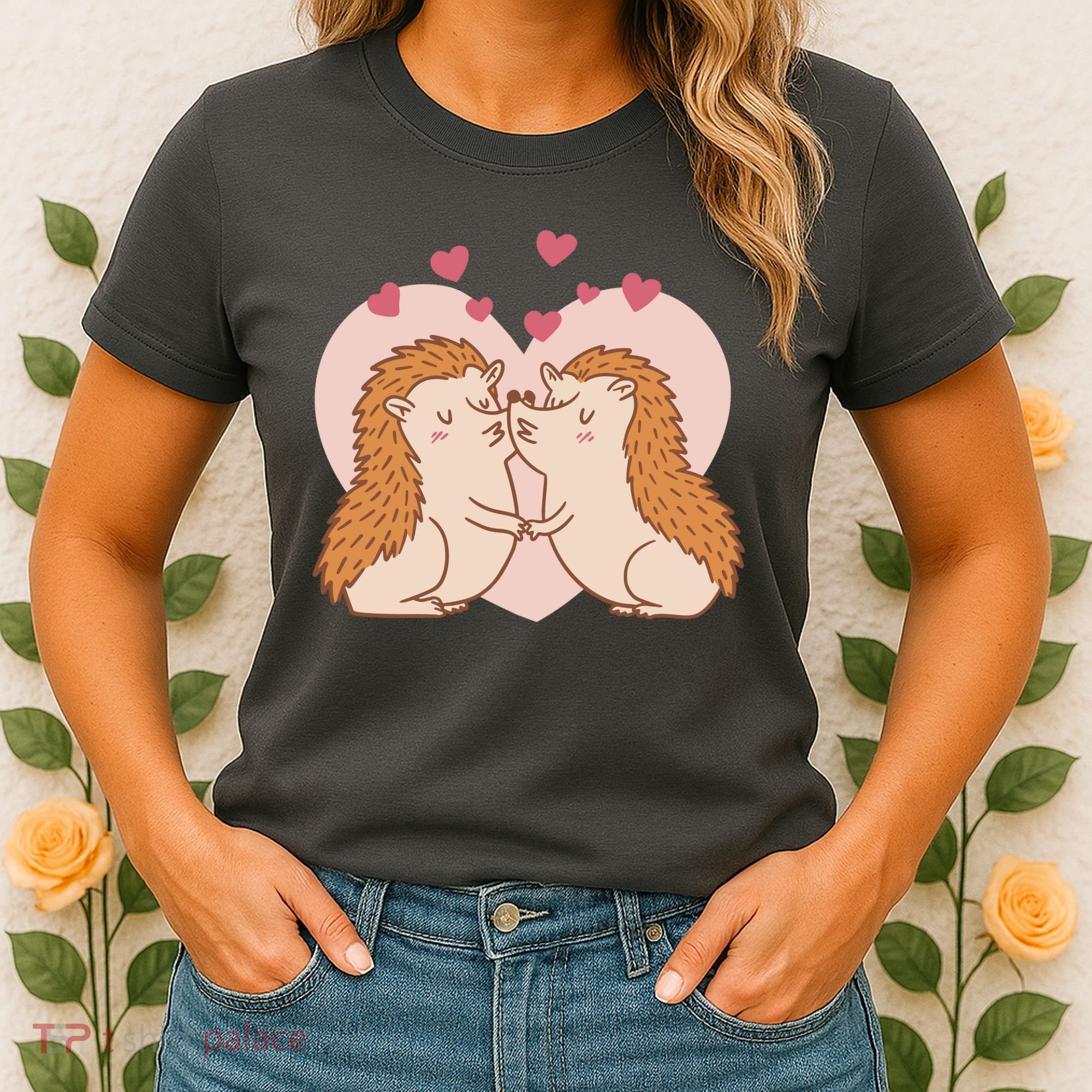 Hedgehogs In Love Women's T-Shirt