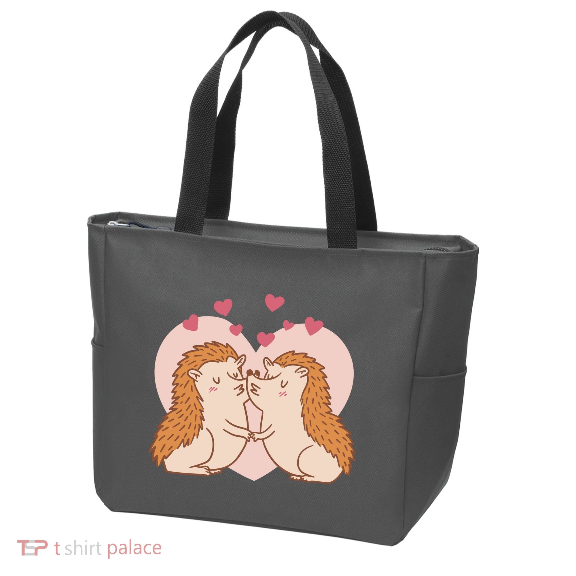 Hedgehogs In Love Tote Bag