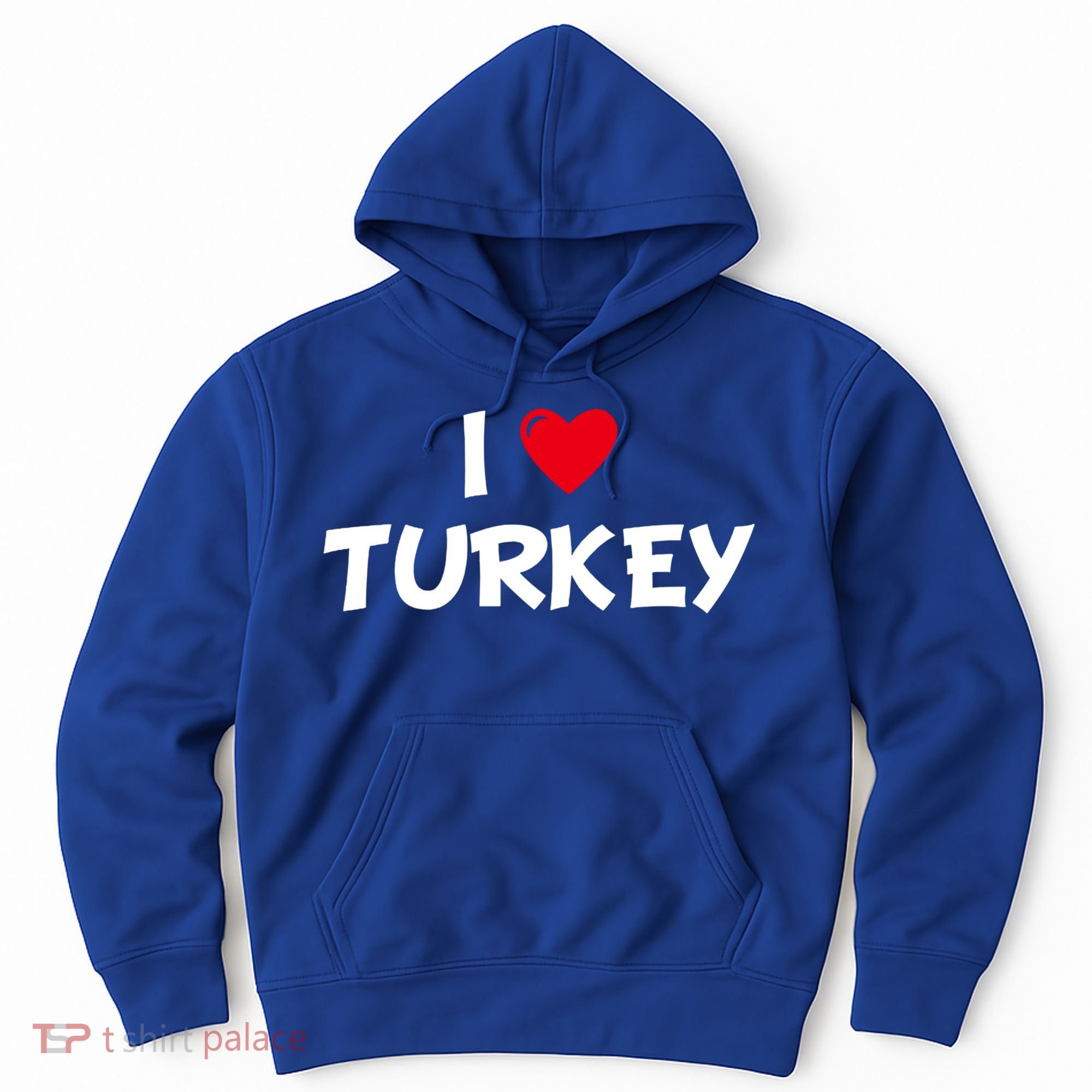 Heart I Love Turkey Cool Gift Hoodie