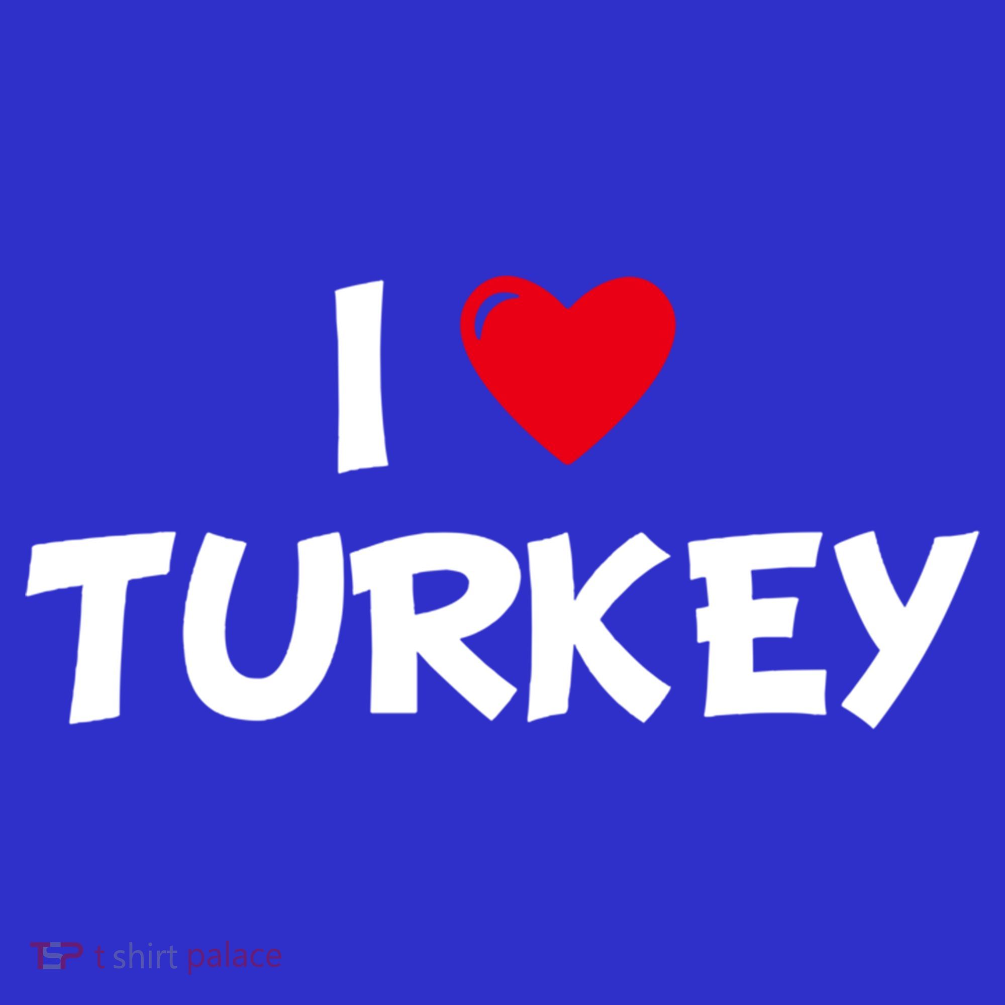Heart I Love Turkey Cool Gift Women's Tank Top