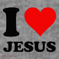 Heart I Love Jesus Toddler Hoodie thumb 2