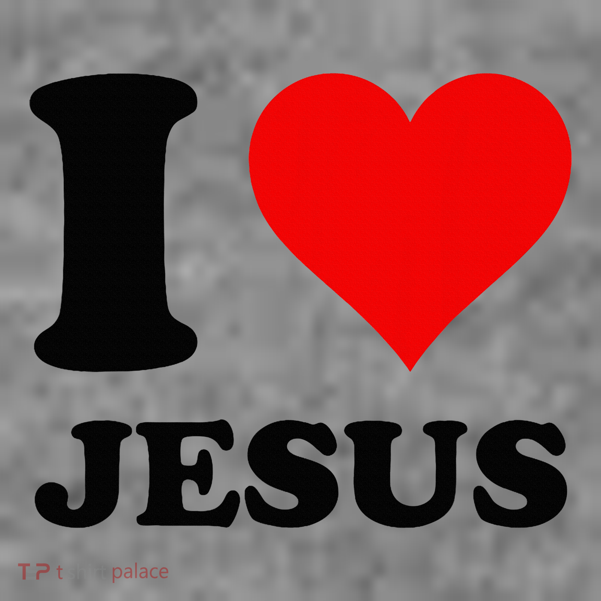 Heart I Love Jesus Toddler Hoodie
