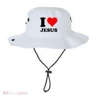 Heart I Love Jesus Bucket Hat thumb 0