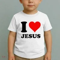Heart I Love Jesus Toddler T-Shirt thumb 2