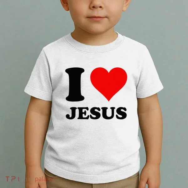 Heart I Love Jesus Toddler T-Shirt