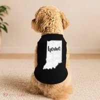 Indiana Home State Doggie Tank thumb 2