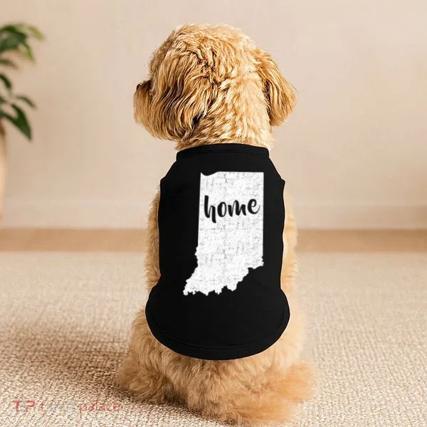 Indiana Home State Doggie Tank