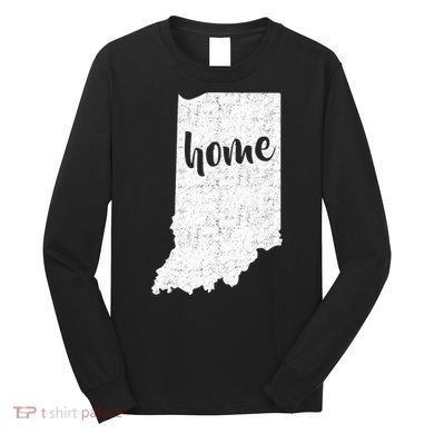 Indiana Home State Long Sleeve Shirt
